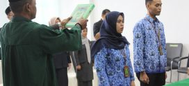 Dua CPNS Pada Mahkamah Syar’iyah Meureudu Resmi Mengucapkan Sumpah Sebagai PNS
