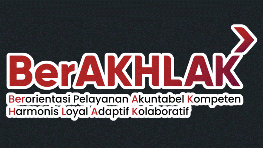 Logo Berahkhlak & Bangga Melayanai
