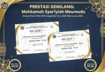 Komitmen Transparansi Anggaran, MS Meureudu Raih Predikat “Sangat Baik” dari KPPN Banda Aceh