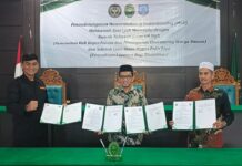 Mahkamah Syar’iyah Meureudu Tandatangani MoU dengan Rutan Kelas IIB Sigli dan SLB Negeri Pidie Jaya