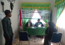 Mahkamah Syar’iyah Meureudu Laksanakan Sidang Keliling dan PTSK ke-6 di KUA Bandar Baru