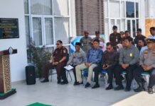 Hakim Mahkamah Syar’iyah Meureudu Hadiri Pelaksanaan Uqubat Cambuk di Kabupaten Pidie Jaya
